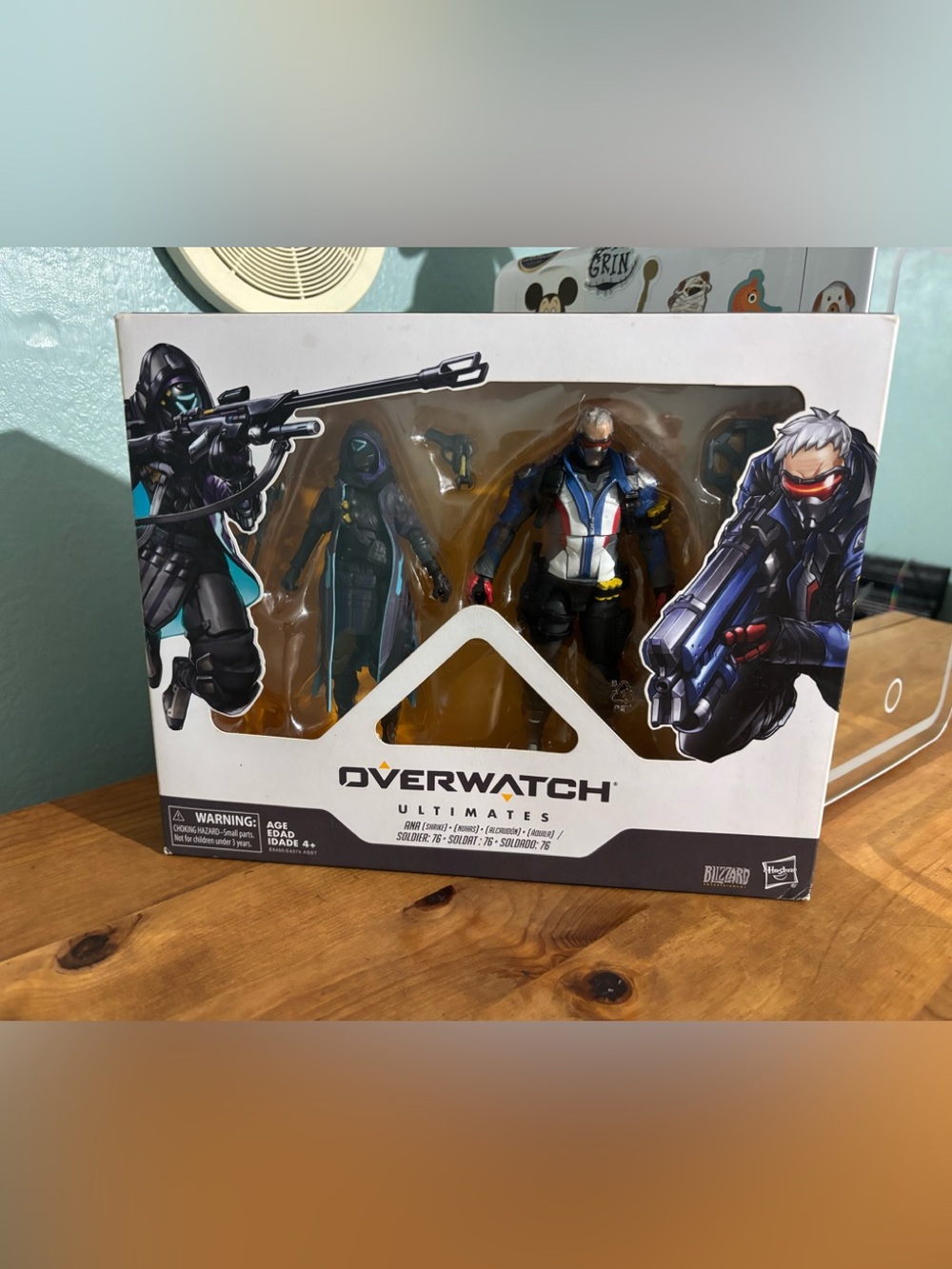 Hasbro Toys Overwatch Ultimates Series Soldier: 76 & Shrike (Ana) Skin Dual Pack